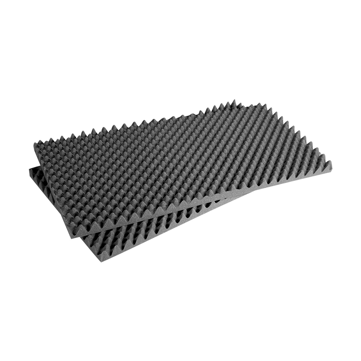 Auralex 2" Studiofoam SonoMatt - 4x8 Foot Absorption Panel (Charcoal / Box of 2)