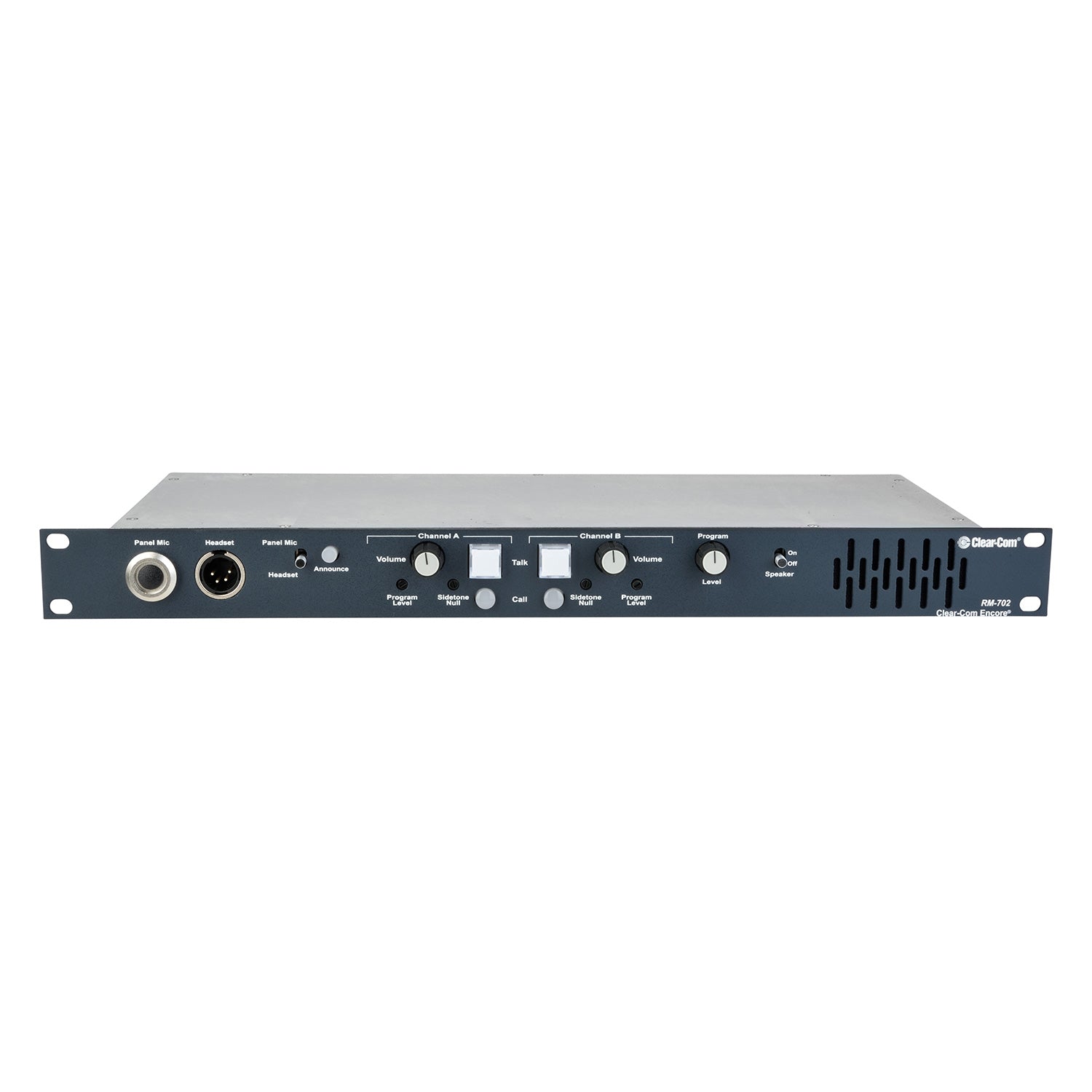 Clear-Com RM-702 Two-Channel Headset / Speaker Remote Station