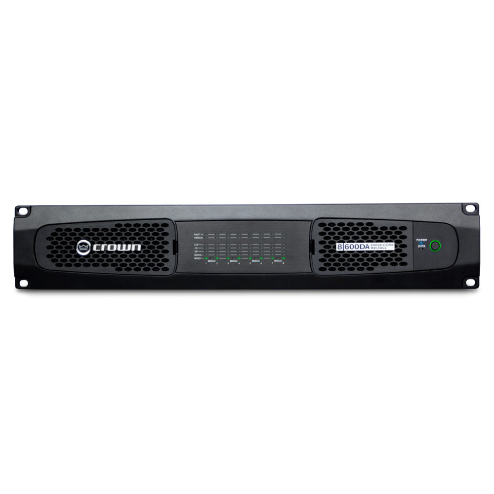 Crown DCI 8|600DA DriveCore Install Dante 8-Channel Power Amplifier