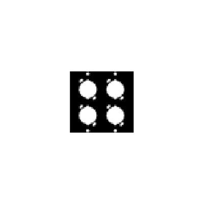 Middle Atlantic UNIV4 Four-Space Universal UCP Module