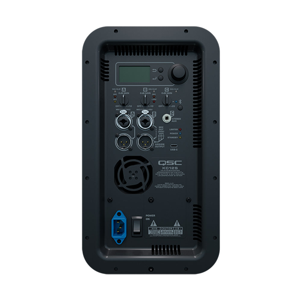 QSC KC12 - K-Column Portable PA System (Black)