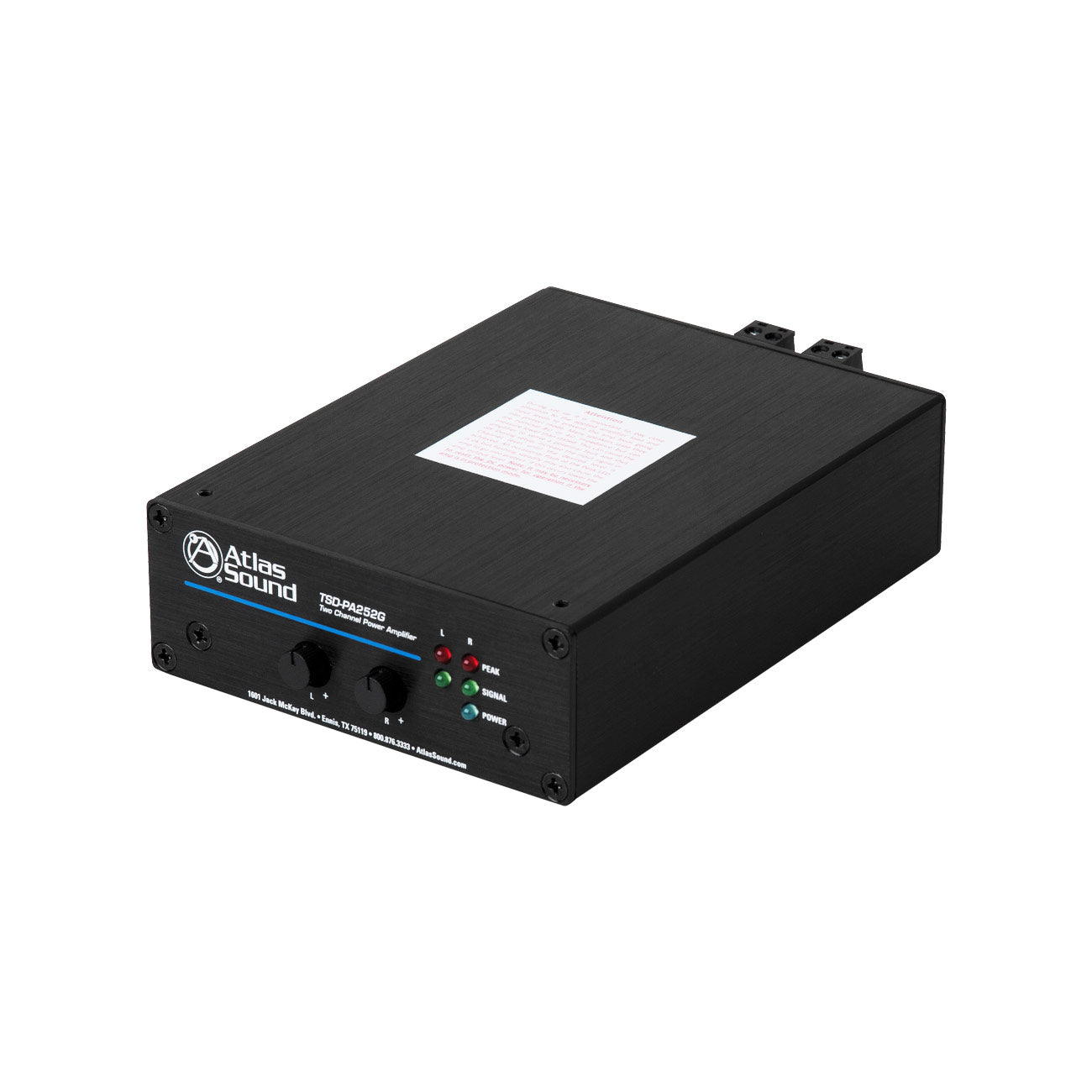 AtlasIED TSD-PA252G - 2-Input 50-Watt Multi-Load Install Amplifier