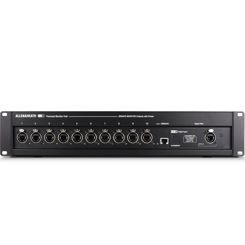 Allen and Heath ME-U 10-Port Hub for ME Personal Monitor Systems