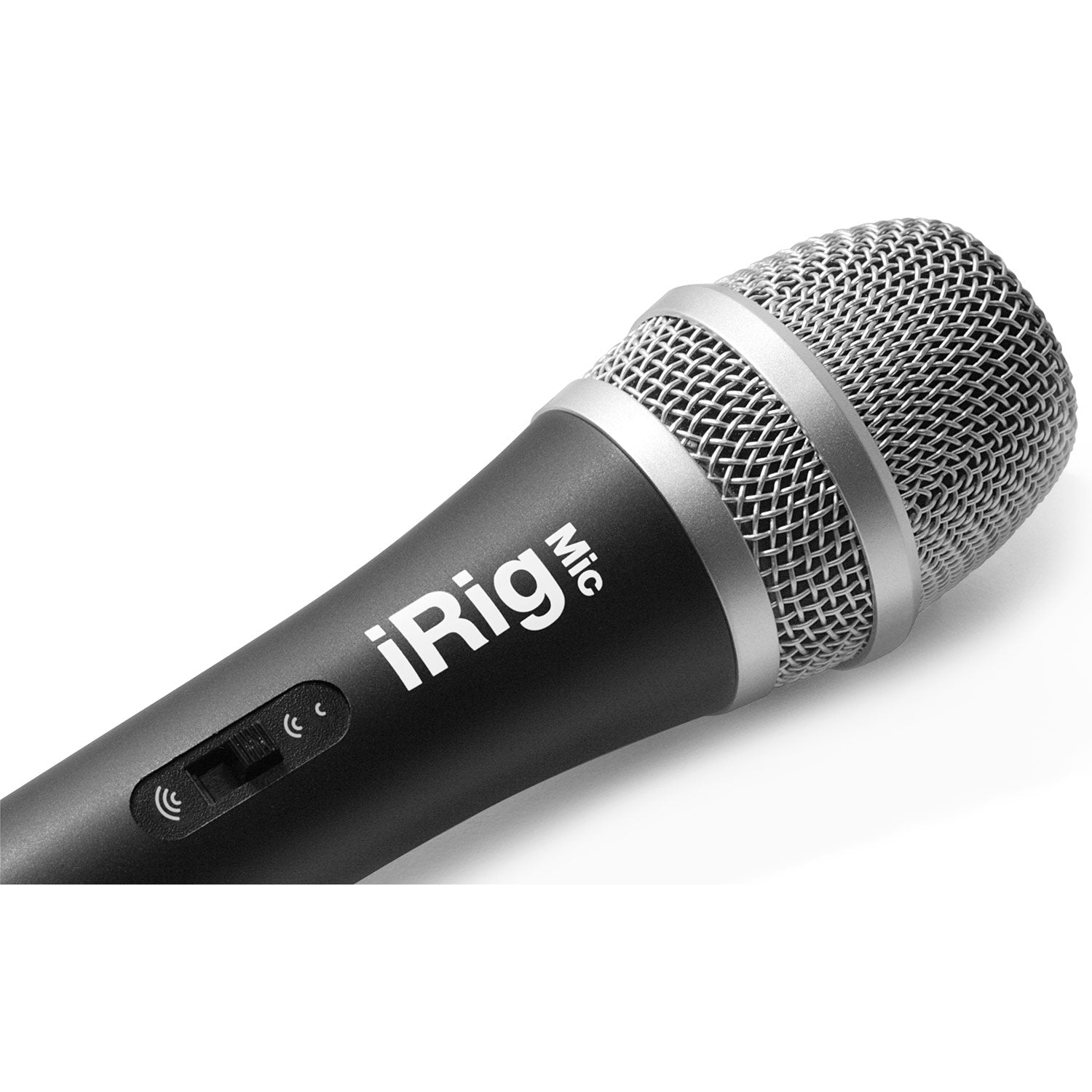 IK Multimedia iRig Mic - Handheld Condenser Microphone for Smartphones or Tablets