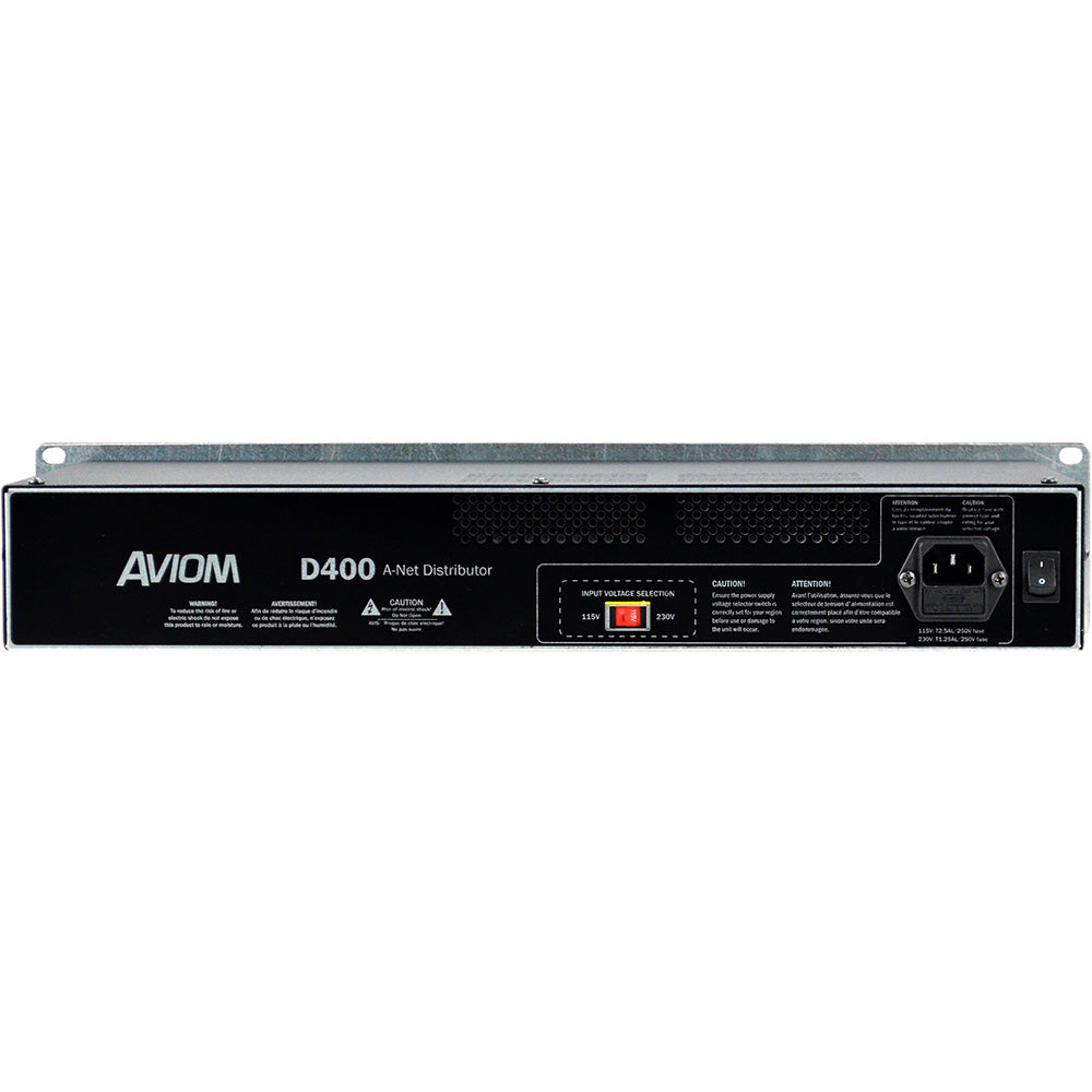 Aviom D400 Pro16 Series A-Net Audio Network Distributor