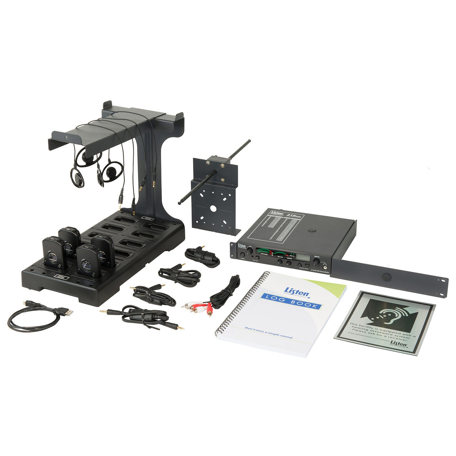 Listen Technologies LS-71-216 - Listen iDSP Advanced Level IV Stationary RF System (216 MHz)