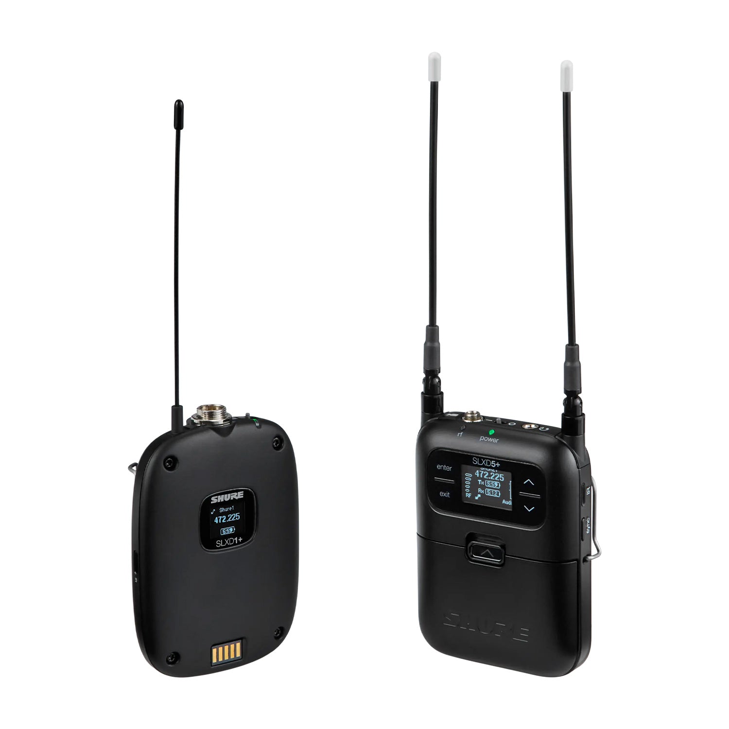 Shure SLXD15+ - Camera Bodypack Wireless System (G57 Band/470-616 MHz)