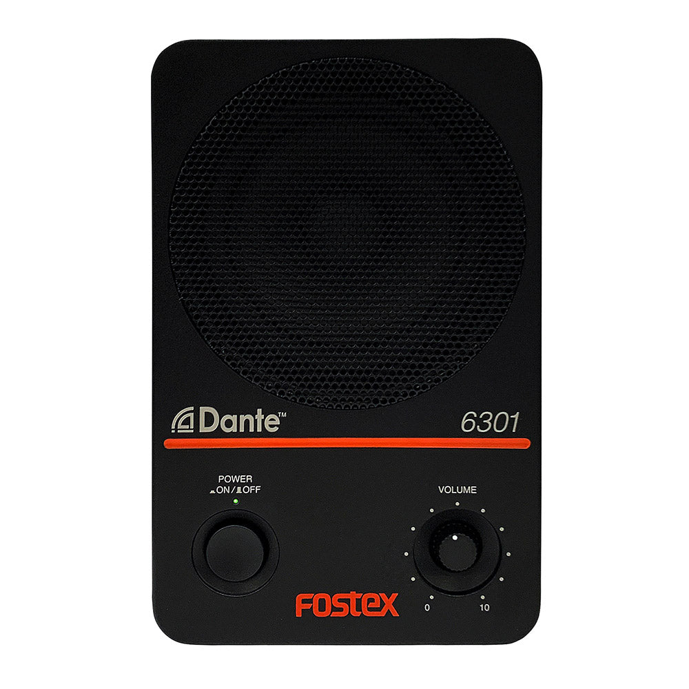 Fostex 6301DT Powered D-Class Confidence Monitor (Dante Inputs)