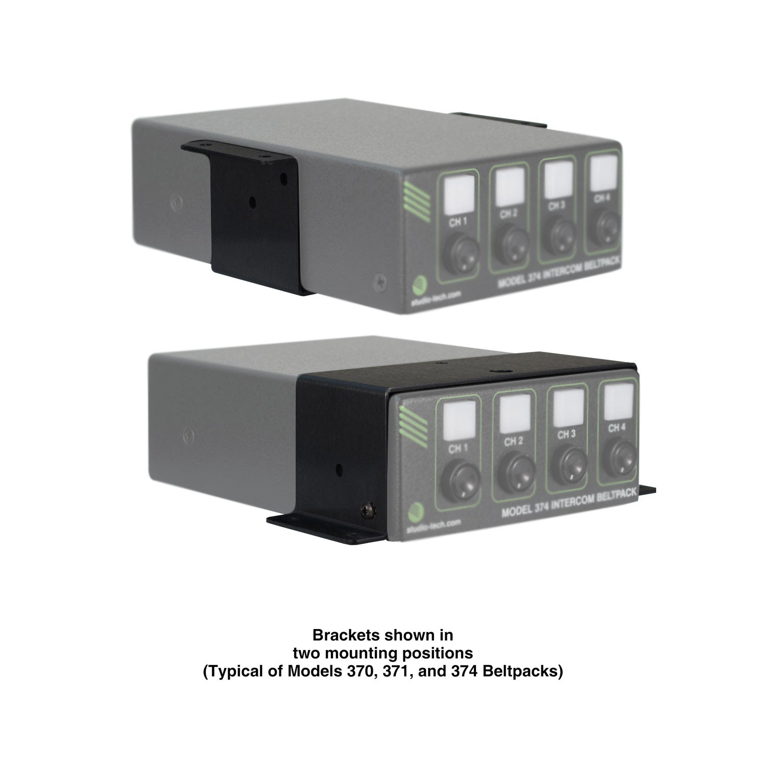 Studio Technologies MBK-01 Mounting Bracket for Dante Beltpacks