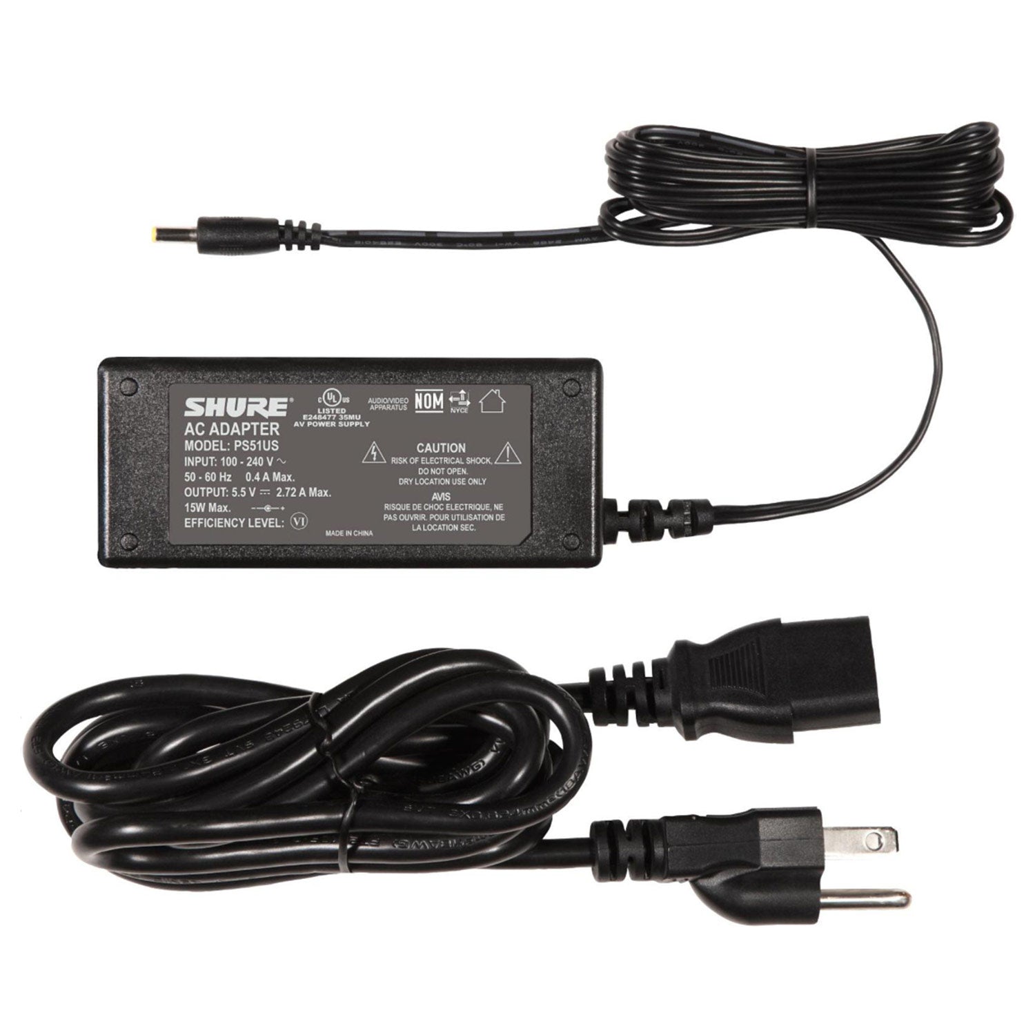 Shure PS51US Power Supply for Shure Charging Stations