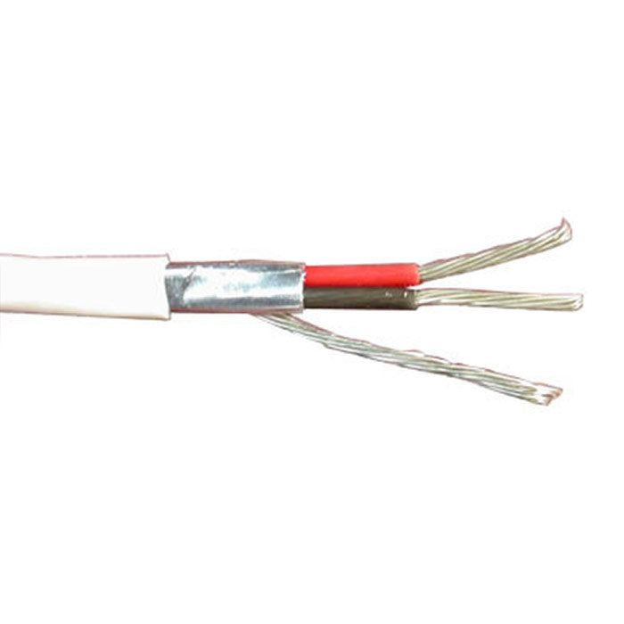 Belden 82761 22AWG 2 Conductor Shielded Audio/Control Cable (White/1000 Foot Spool)