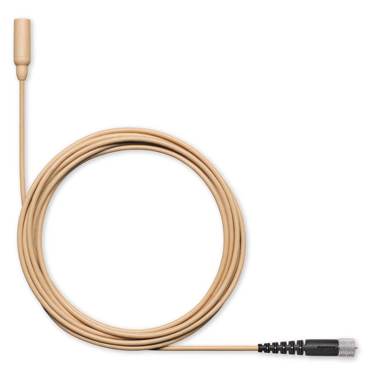 Shure TwinPlex TL48T/O-MDot-A Subminiature Lavalier Microphone (Tailored, MDot, Tan)