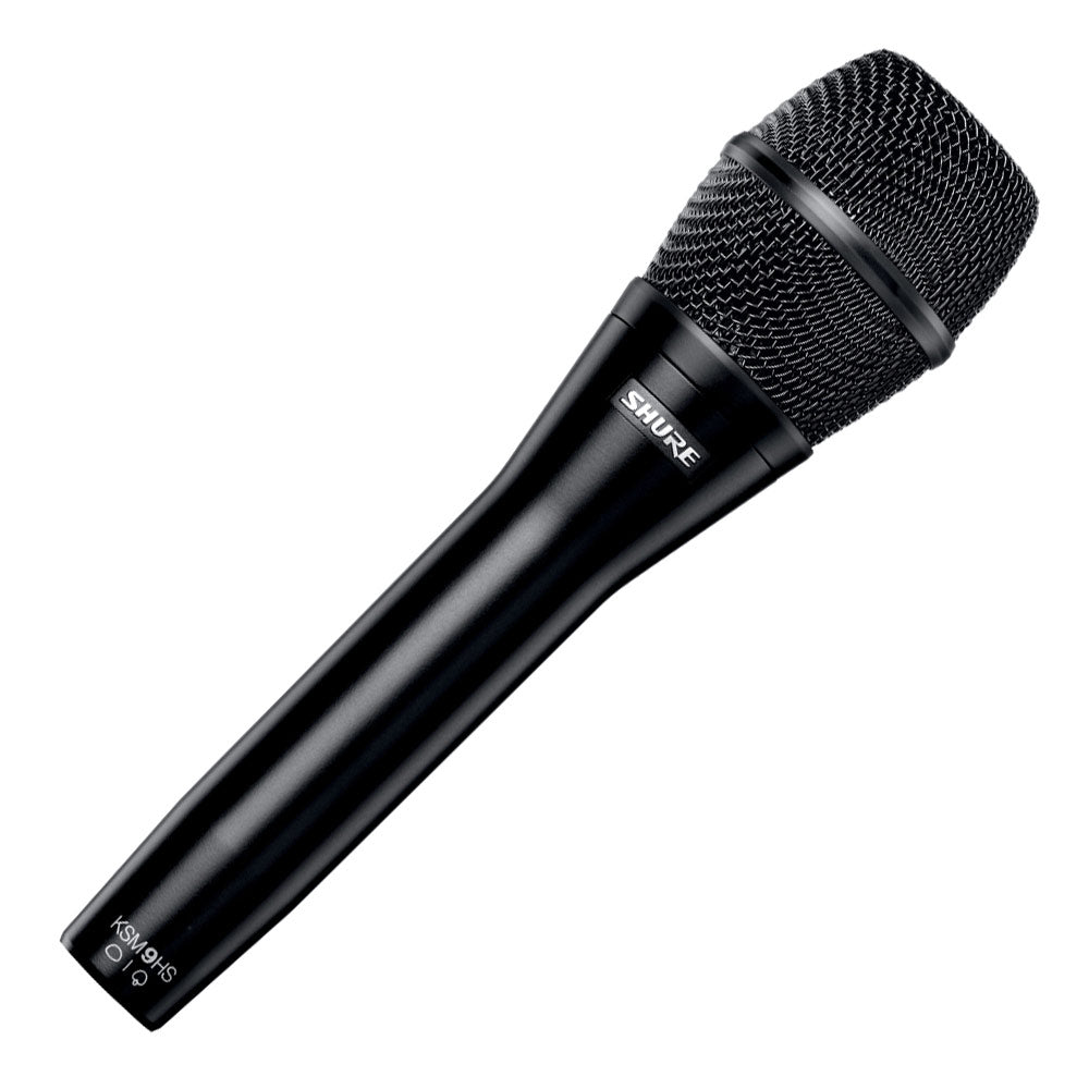 Shure KSM9/HS Dual Pattern Condenser Handheld Vocal Microphone - Black