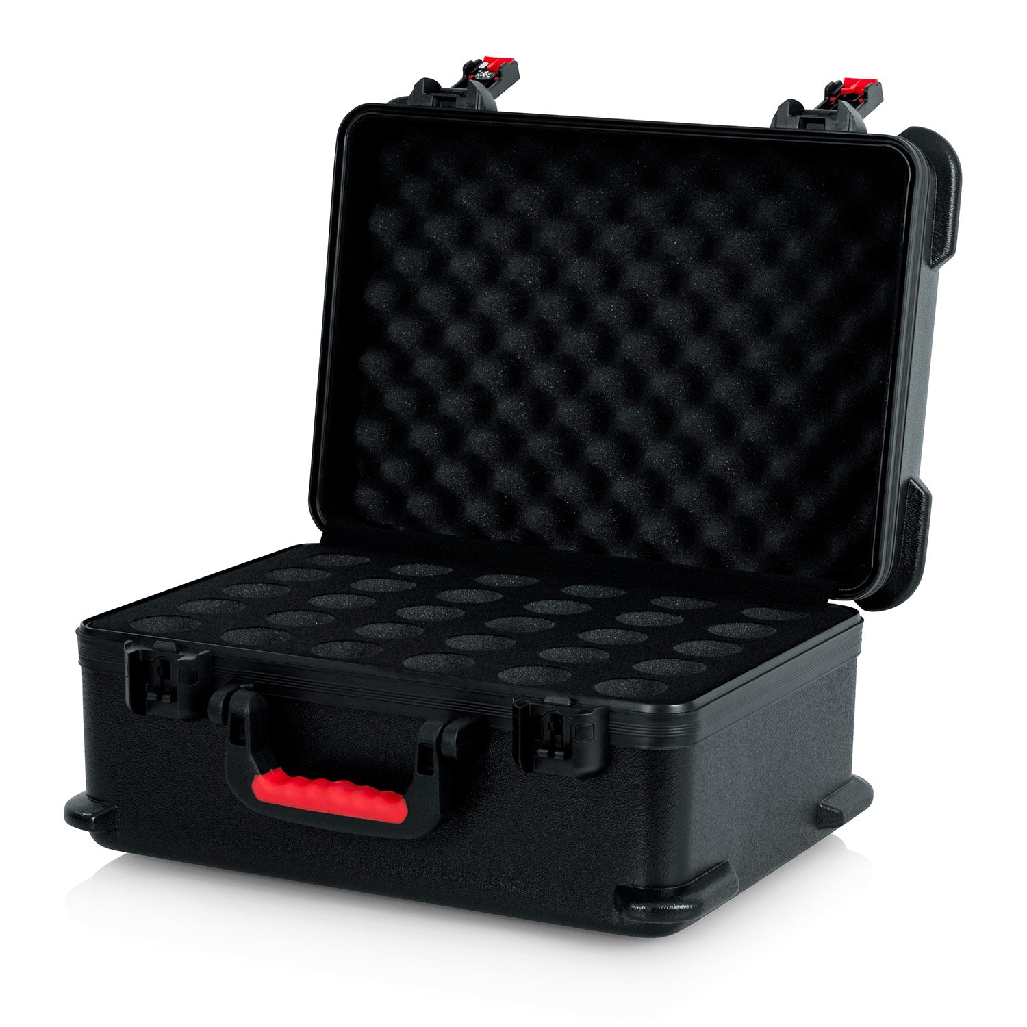 Gator GTSA-MIC30 Case W/ Drops For Thirty (30) Mics