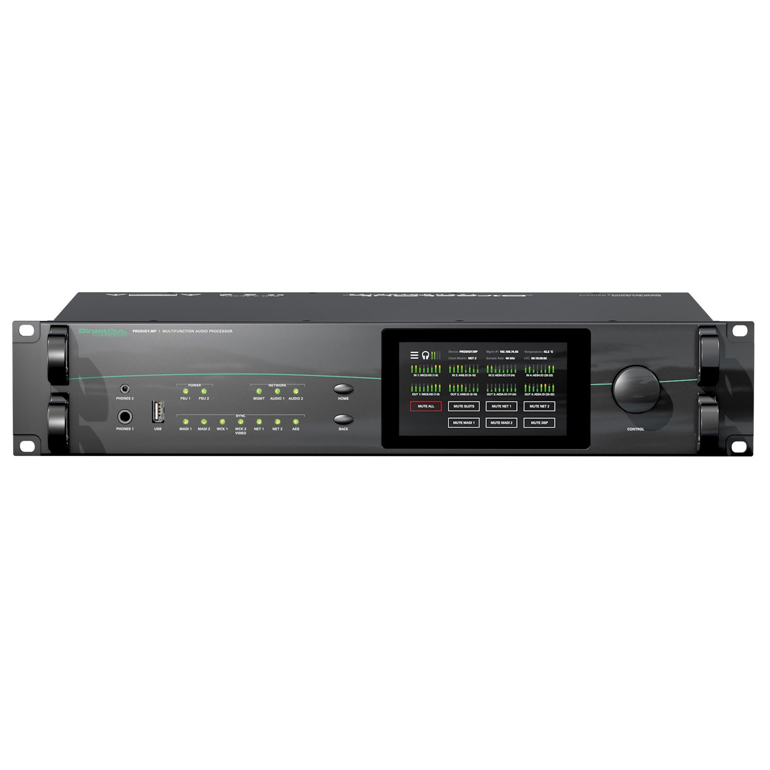 DirectOut PRODIGY.MP - Modular Audio Processor (Chassis Frame)