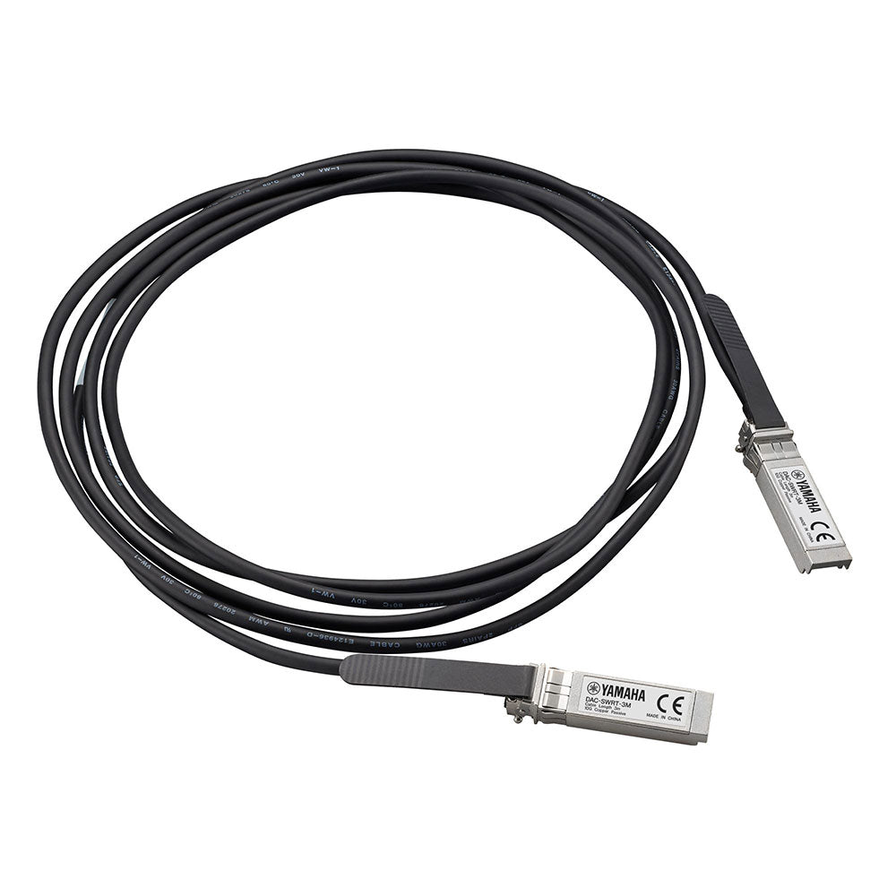 Yamaha DAC-SWRT-3M Direct Attach Cable for 10GB Audio Networks