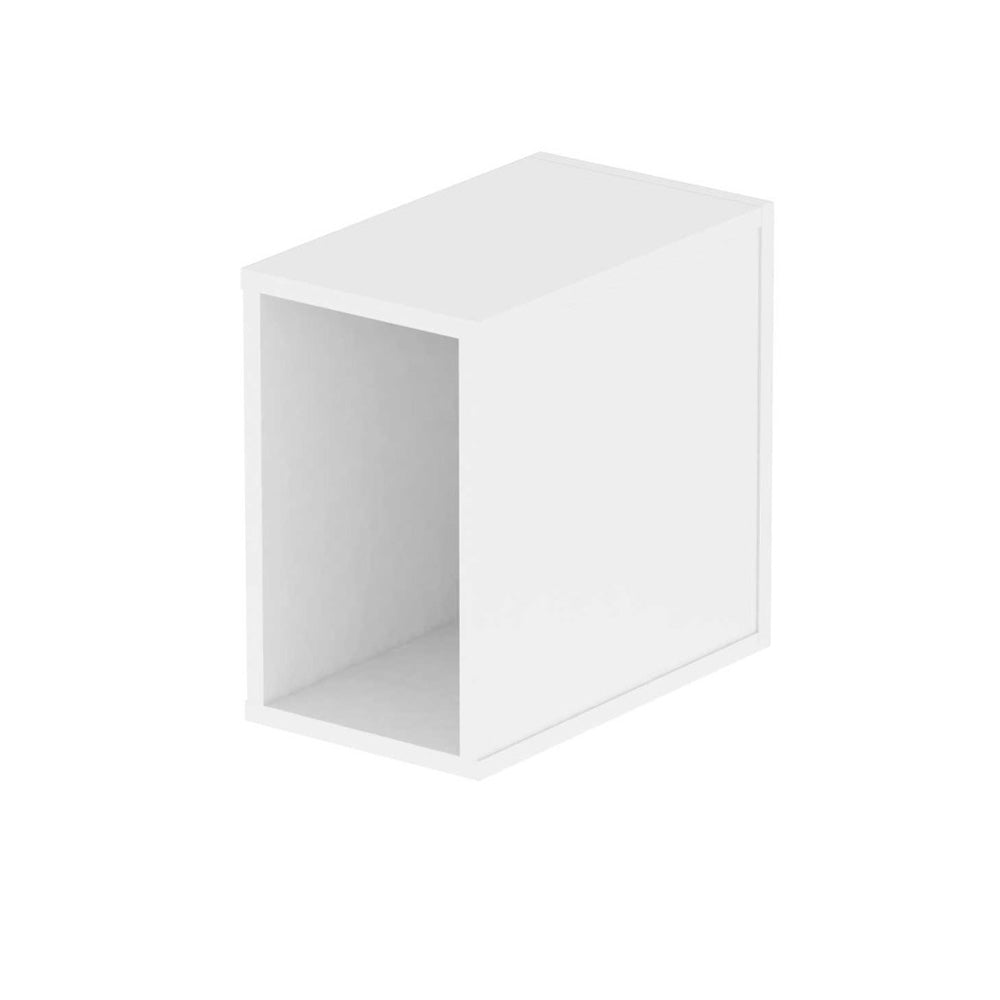Glorious Record Box 55 - Vinyl Record Storage Cube (White)