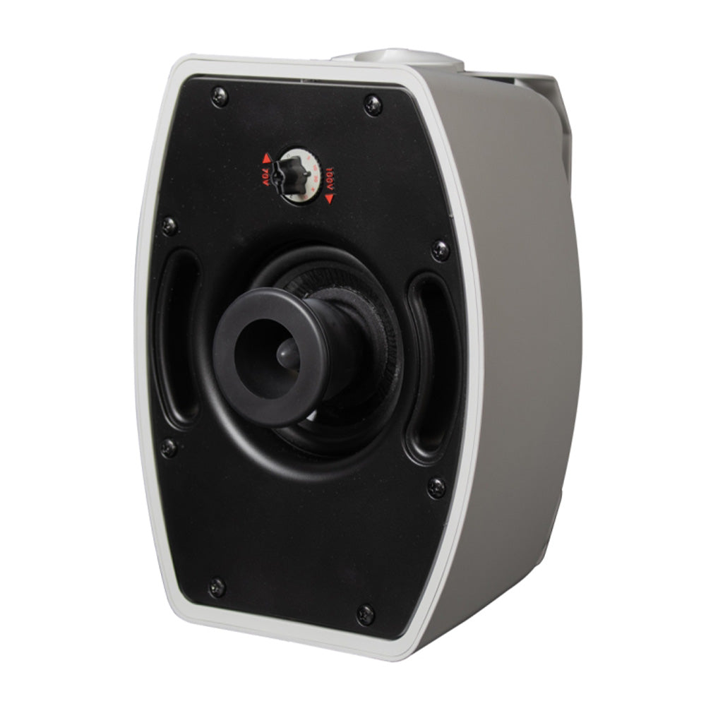 Soundtube SM400i-WH - Two-Way 4-Inch Surface Mount Loudspeaker (White)