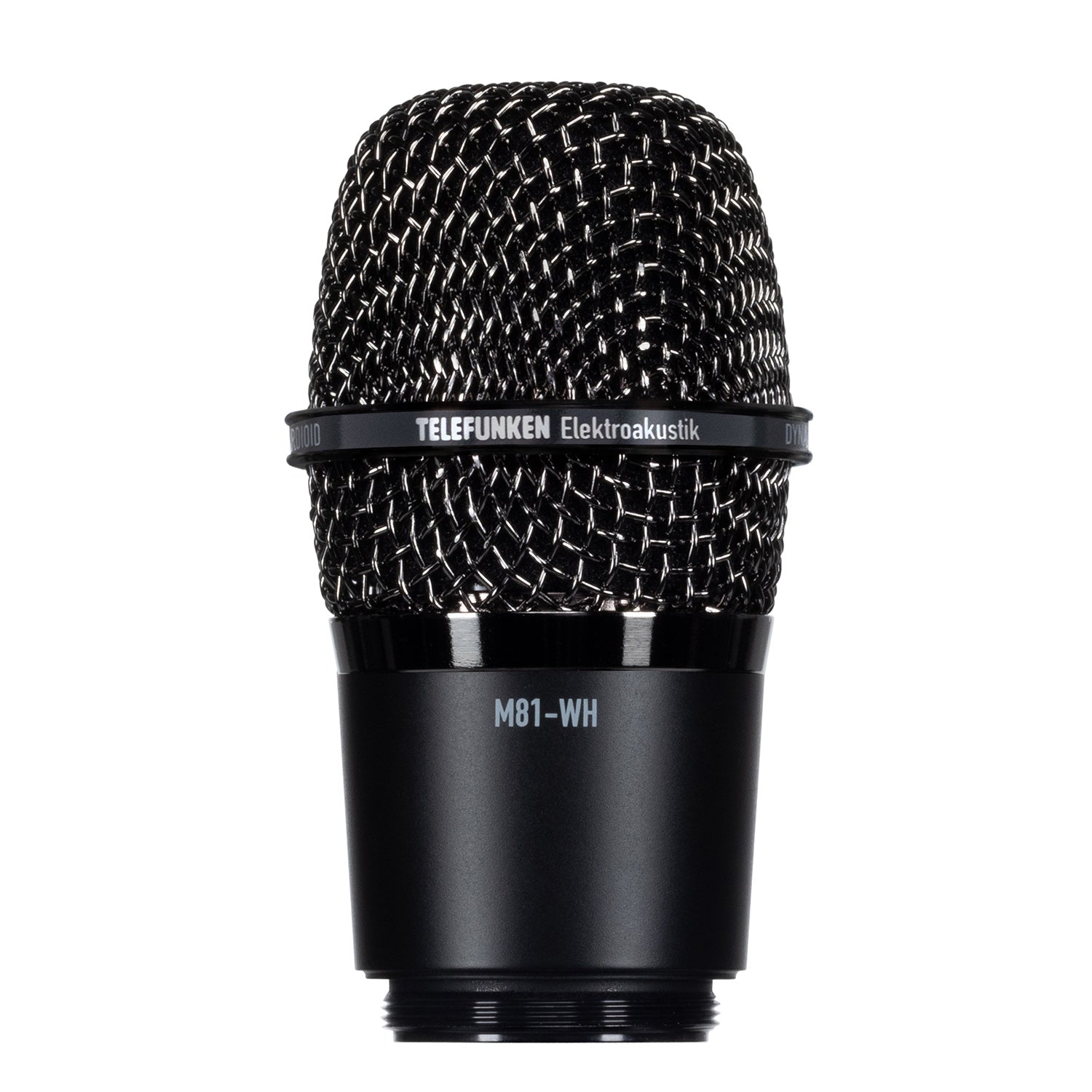 Telefunken M81-WH - Cardioid Dynamic Wireless Capsule (Black Nickel)