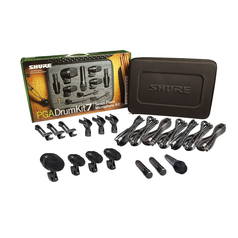 Shure PGADRUMKIT7 7-Piece Drum Microphone Kit