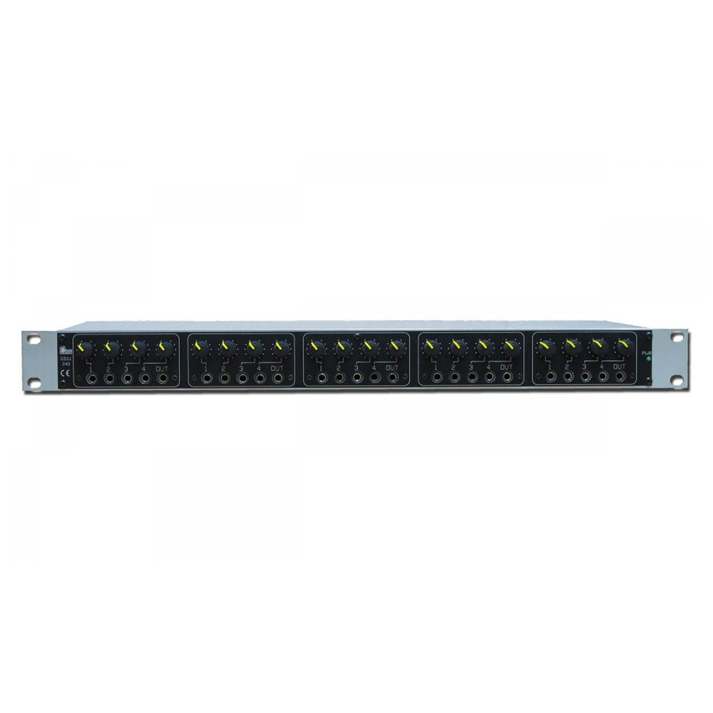 Glensound GS1U-040V - 5 x 4-Channel Mixer with Varicon Connectors