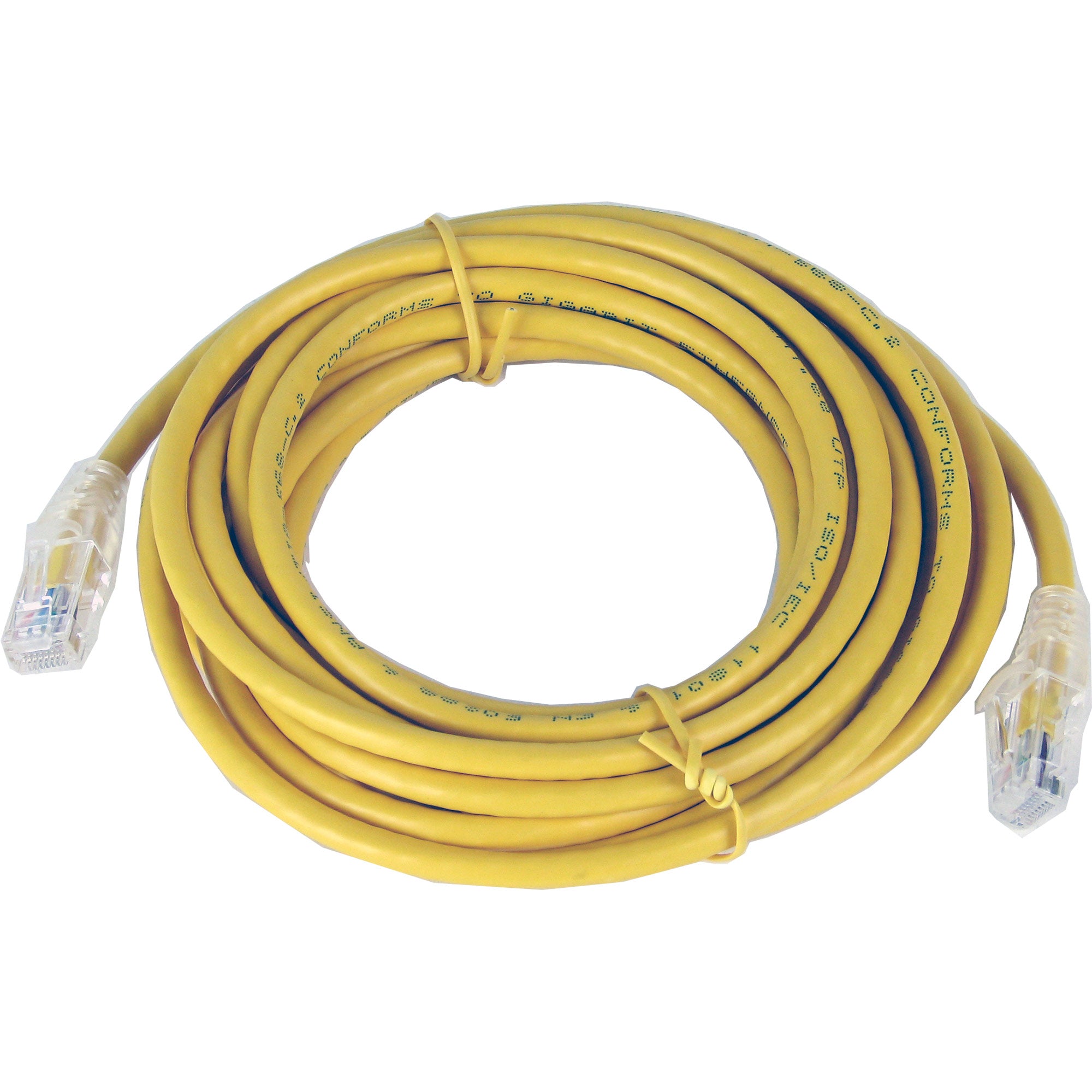 Pro Co CC6.Y.015F Cat6e Networking Cable (Yellow/15 Foot)