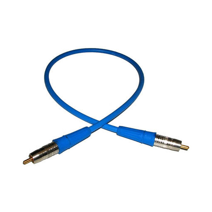 Canare RCAP010F-BLU 75-Ohm Digital Audio/Video RCA Cable (Blue/10 Feet)