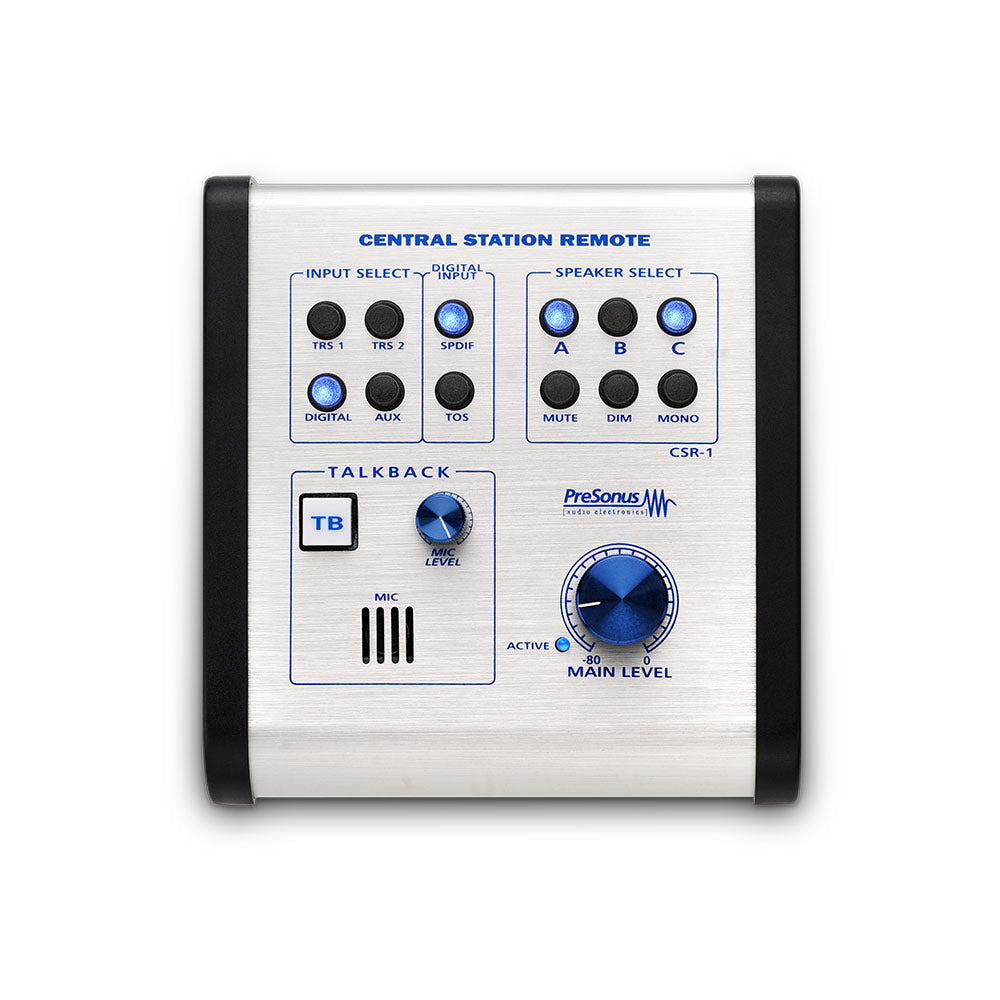 PreSonus Central Station Plus Studio Control Center with Remote