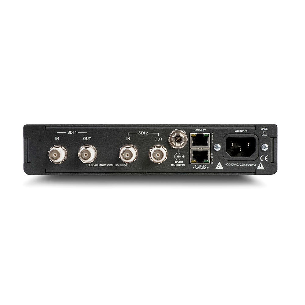 Telos 2001-00527 SDI xNode - SDI to AES67/LiveWire Interface