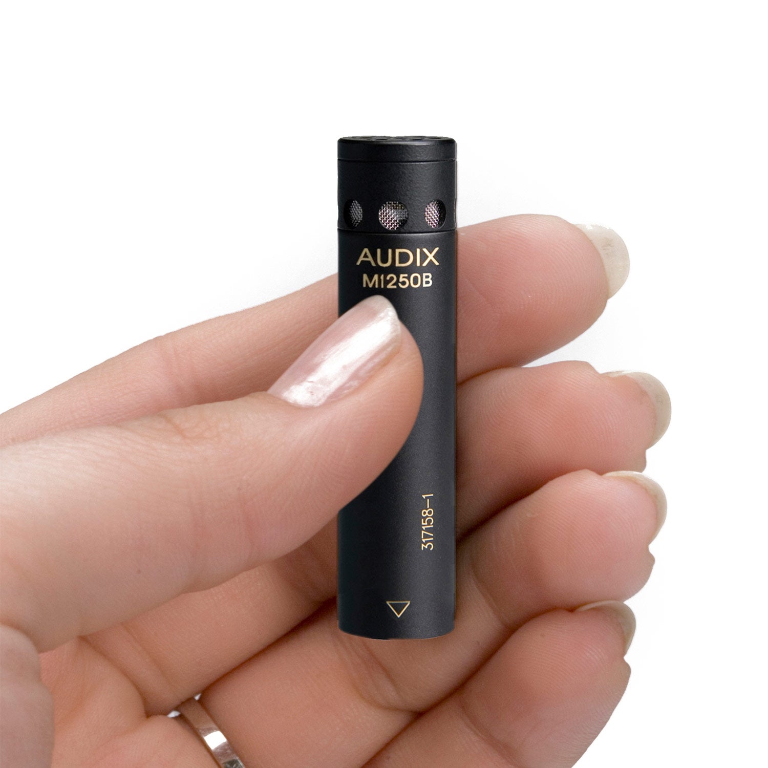 Audix M1250B Miniature Multi-Purpose Cardioid Condenser Microphone With RFI Immunity