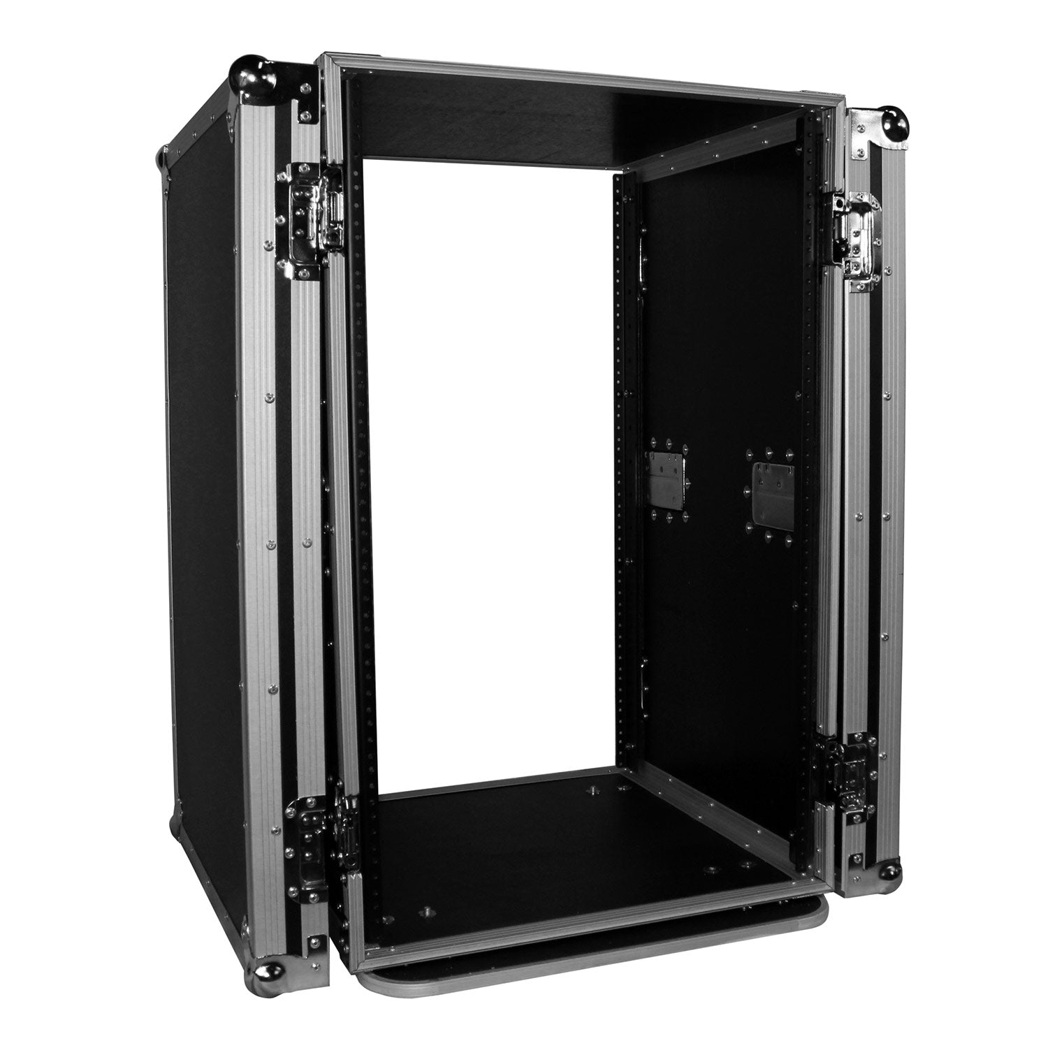 ProX T-18RSS - 18U Vertical Rack, 4" Blue Casters