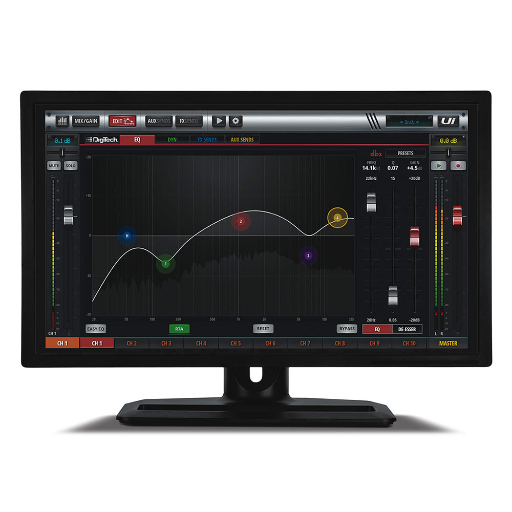 Soundcraft Ui 16 16-Input Remote Controlled Digital Mixer