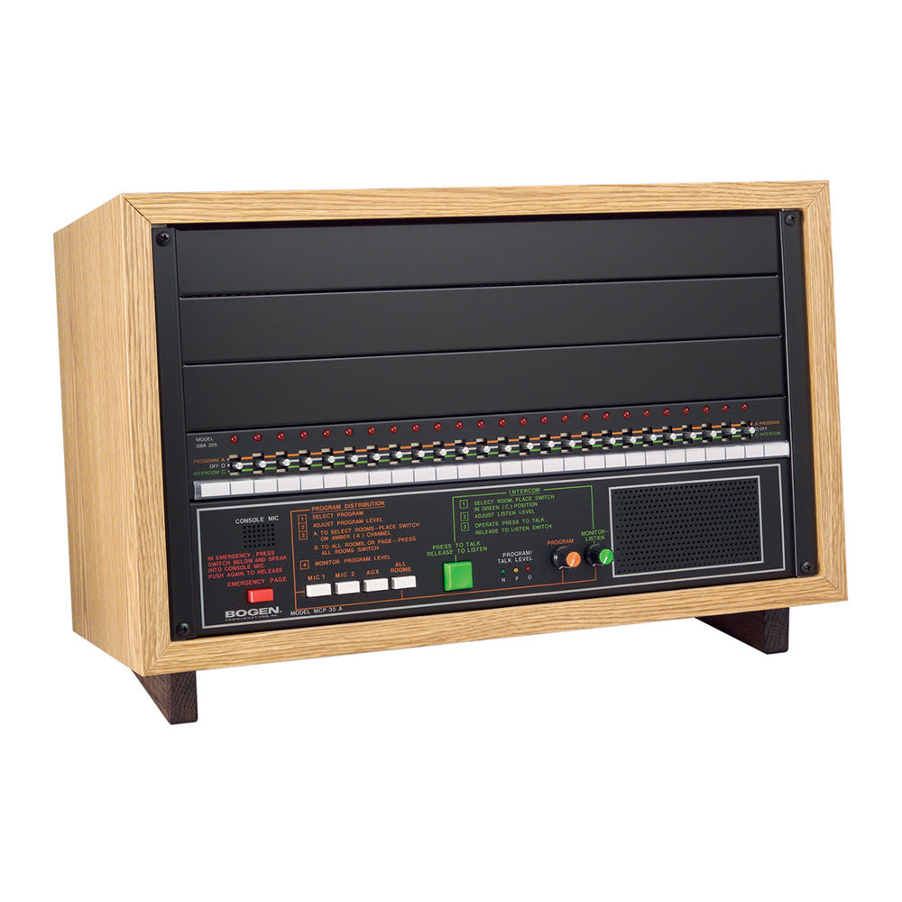 Bogen SI35A Multi-Graphic Desktop Control Center for School Intercom/Paging