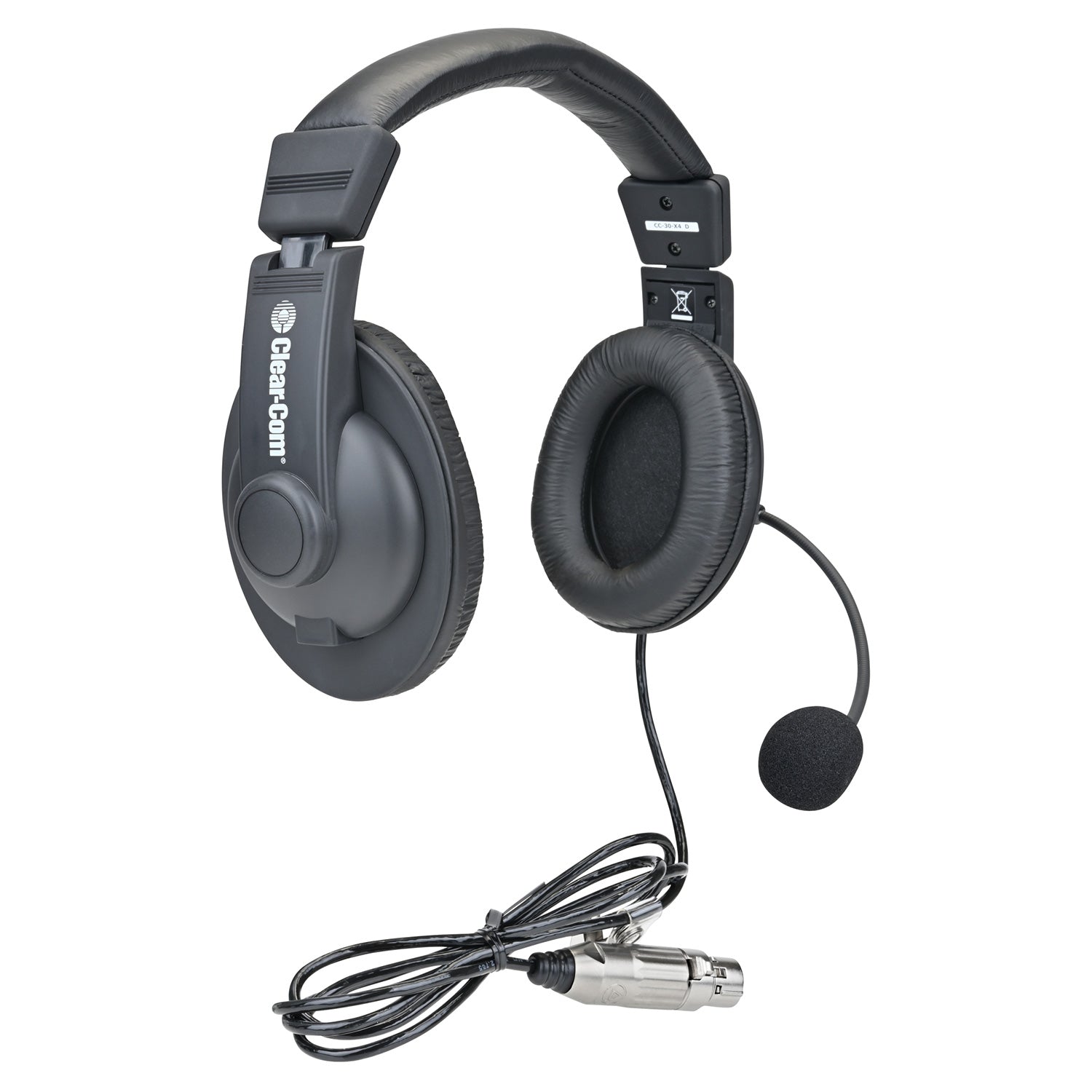 Clear-Com CC-30-X4 - Double-Ear Intercom Headset (with XLR4F)