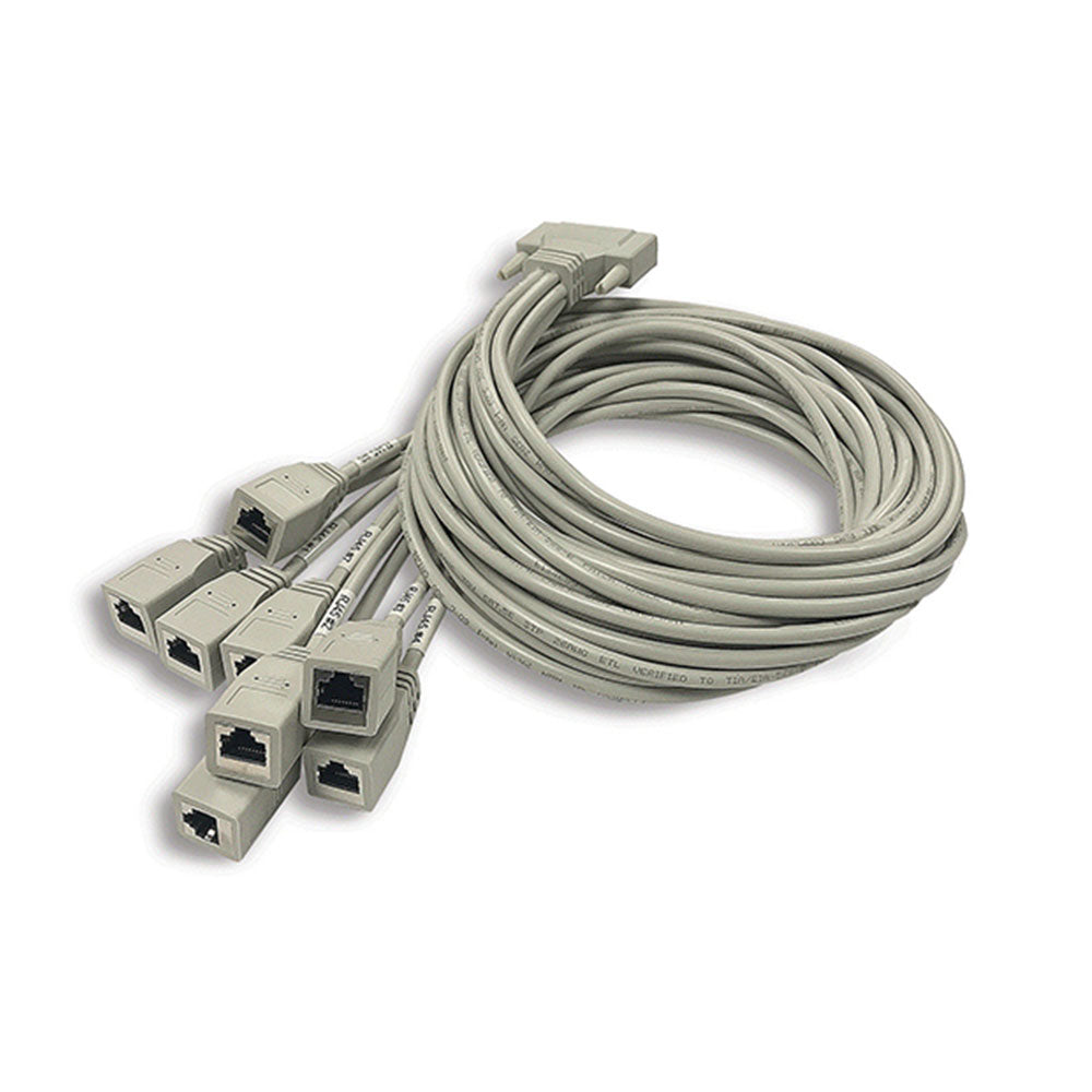 StudioHub ADAPT-AES59-8RJ45 - 25-Pin D-Sub to 8 x RJ45 Adaptor Snake
