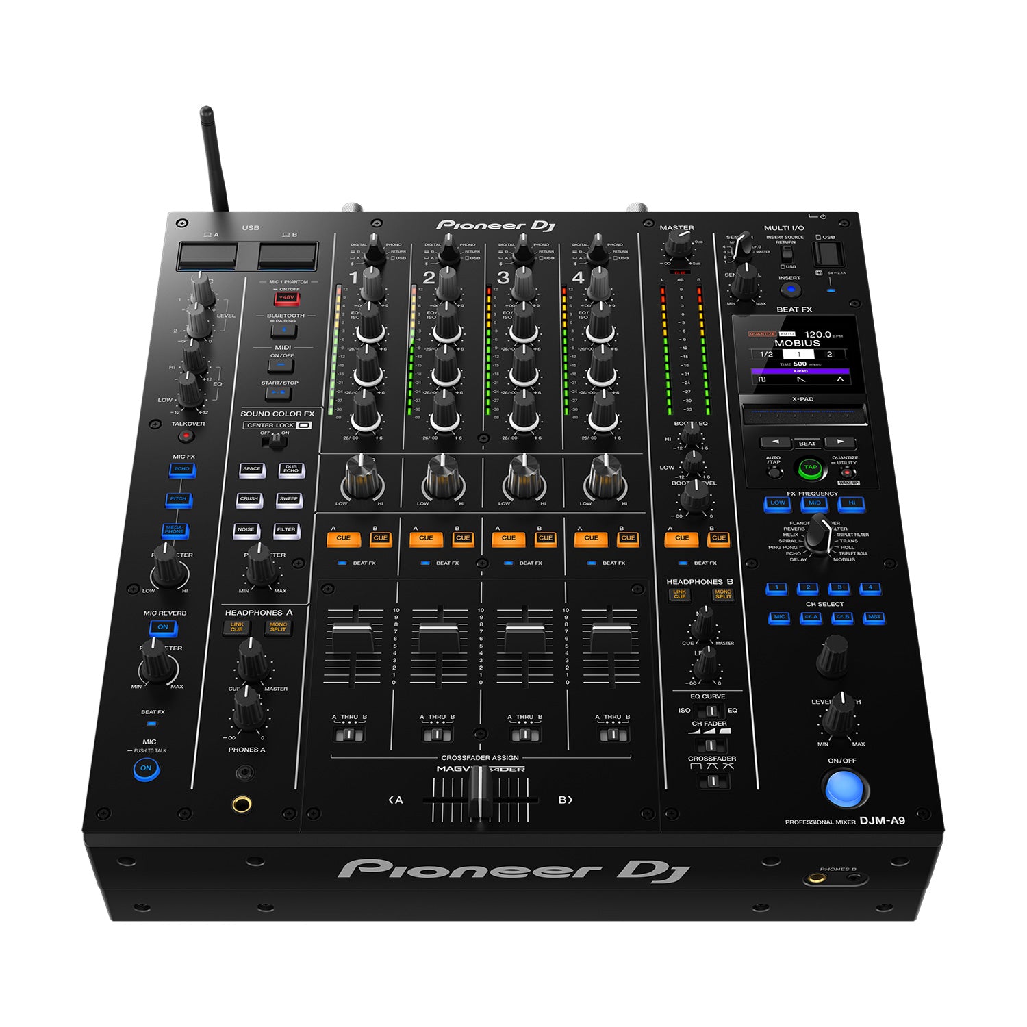 Pioneer DJM-A9 - 4-Channel Professional DJ Mixer