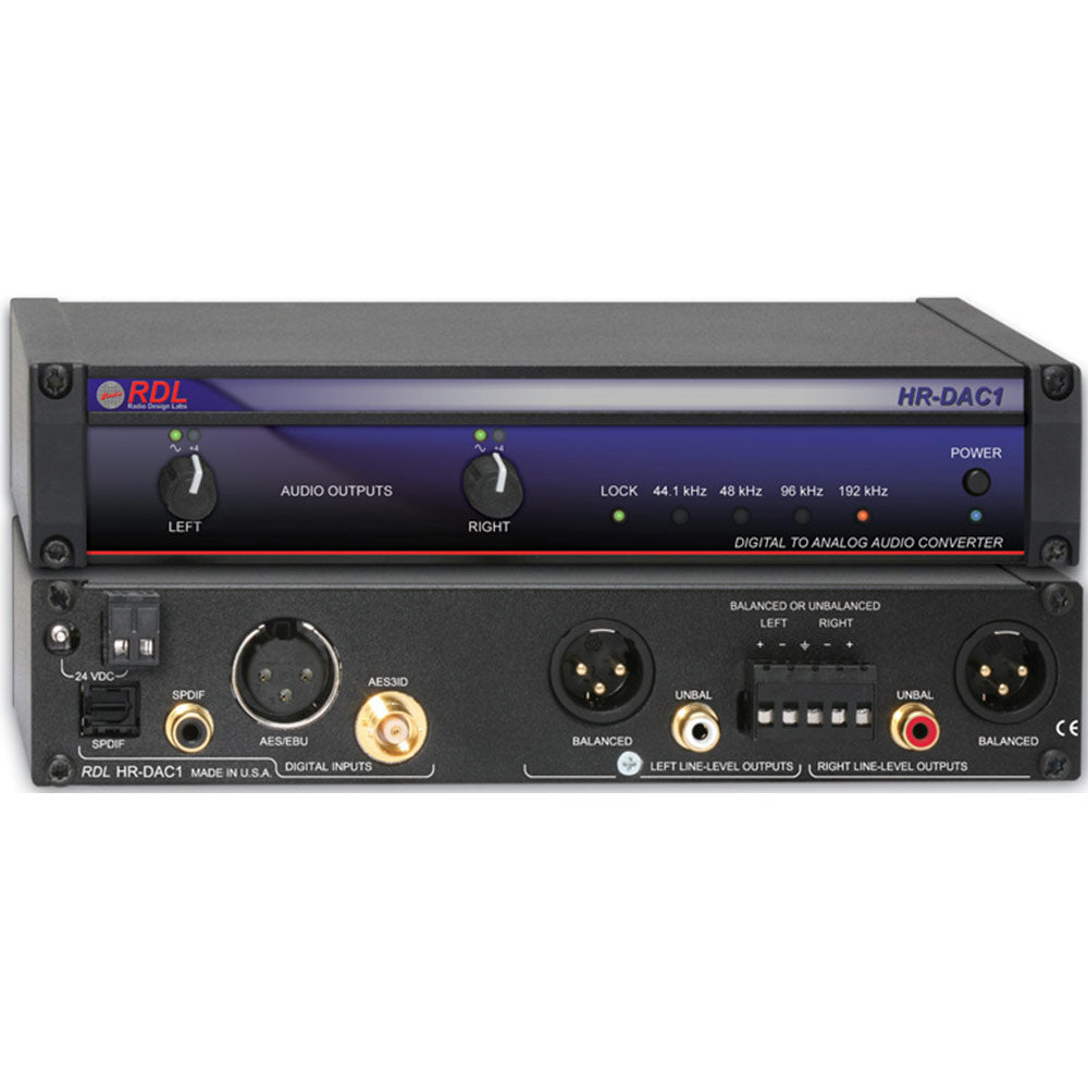 RDL HR-DAC1 Digital to Analog Converter