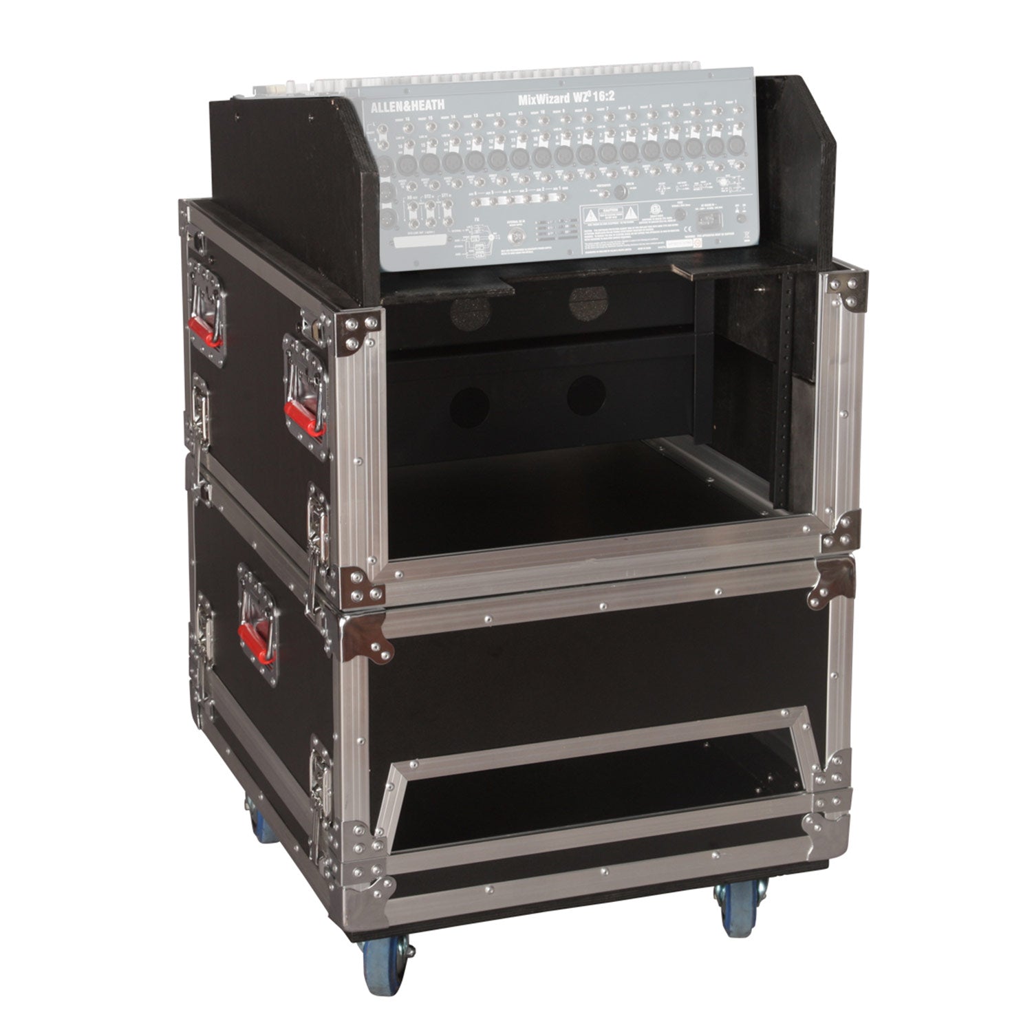 Gator G-TOUR-GRC-1406 14U Top, 6U Side Road Console Rack