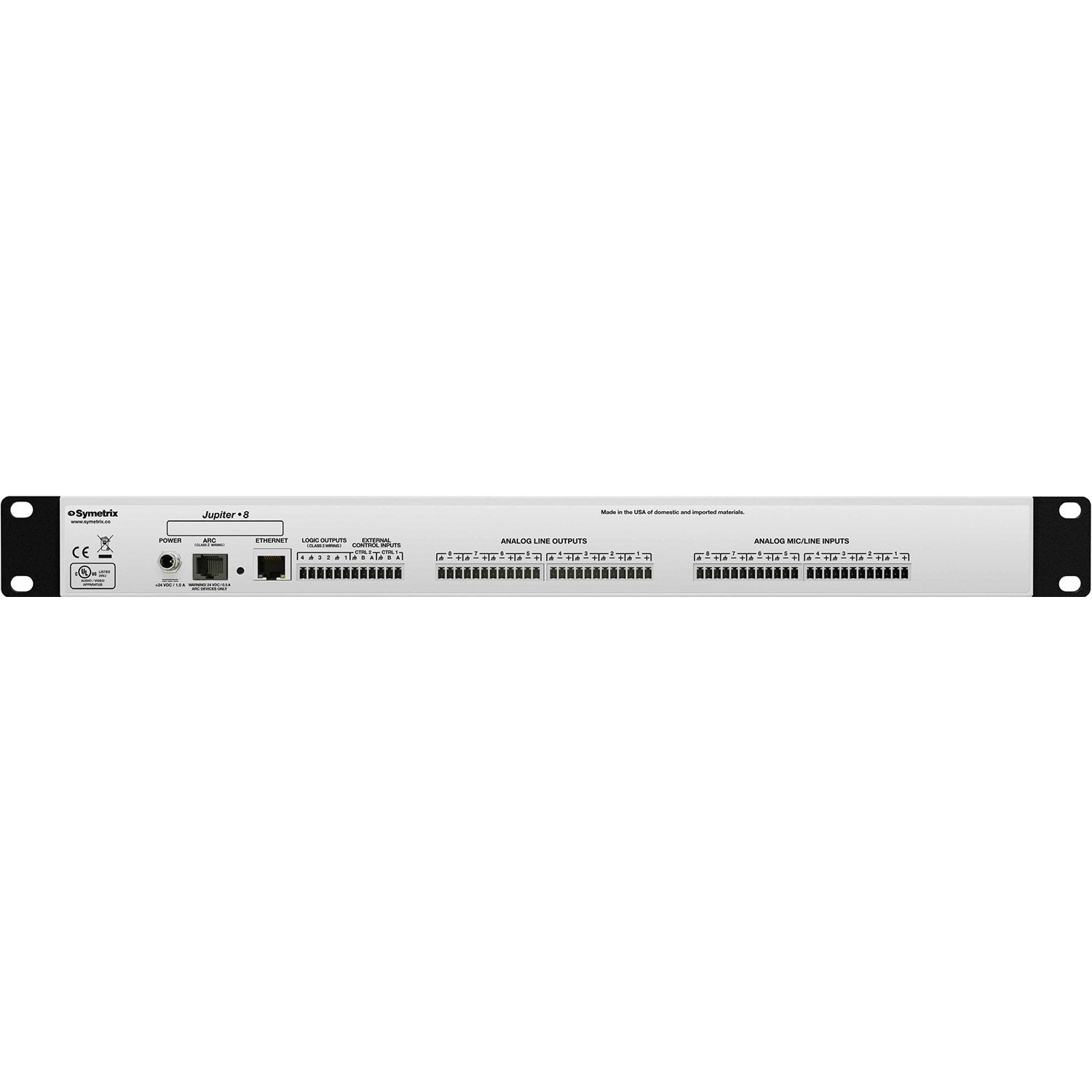 Symetrix Jupiter 8 8x8 App Based DSP Processor