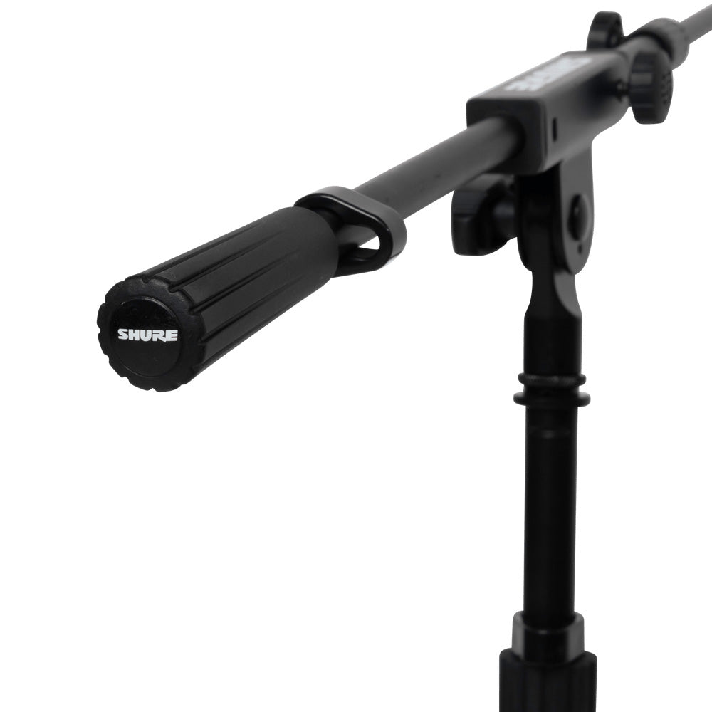 Shure SH-TRIPODSTANDLP - Low-Profile Tripod Mic Stand with Telescoping Boom