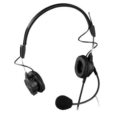 RTS PH-44R5 Dual Sided Headset with Flex Dynamic Boom Microphone and A5M connector
