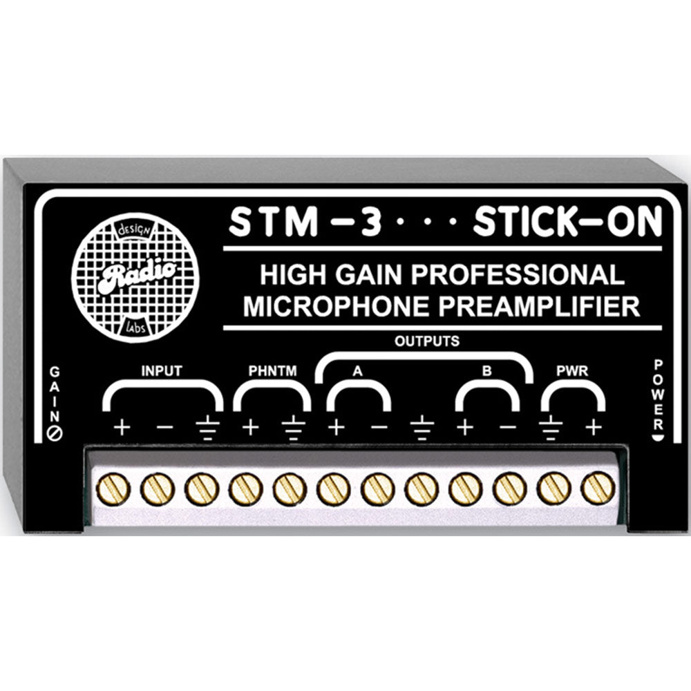 RDL STM-3 High Gain Mic Preamp