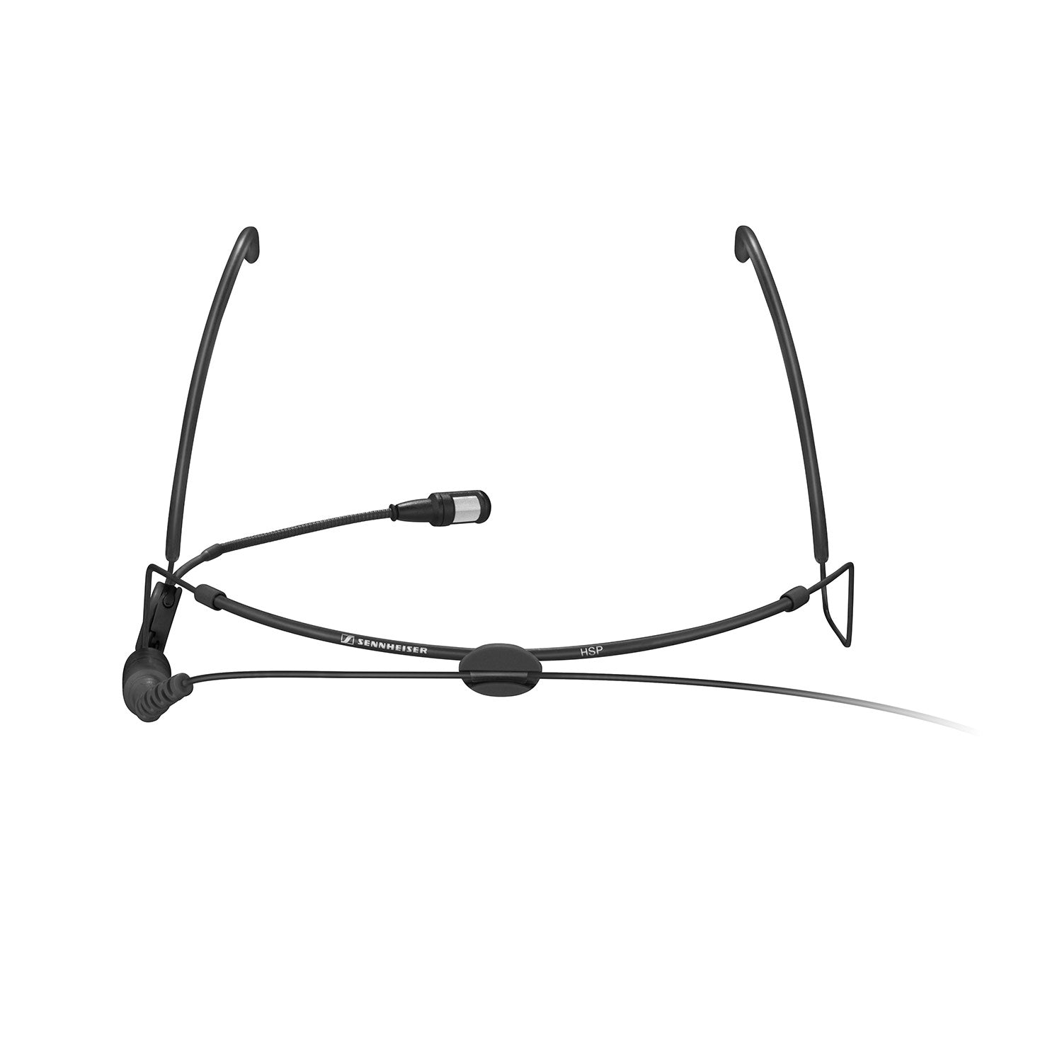 Sennheiser HSP4 Head-Worn Cardioid Condenser Microphone with 3-pin Lemo Connector - Black