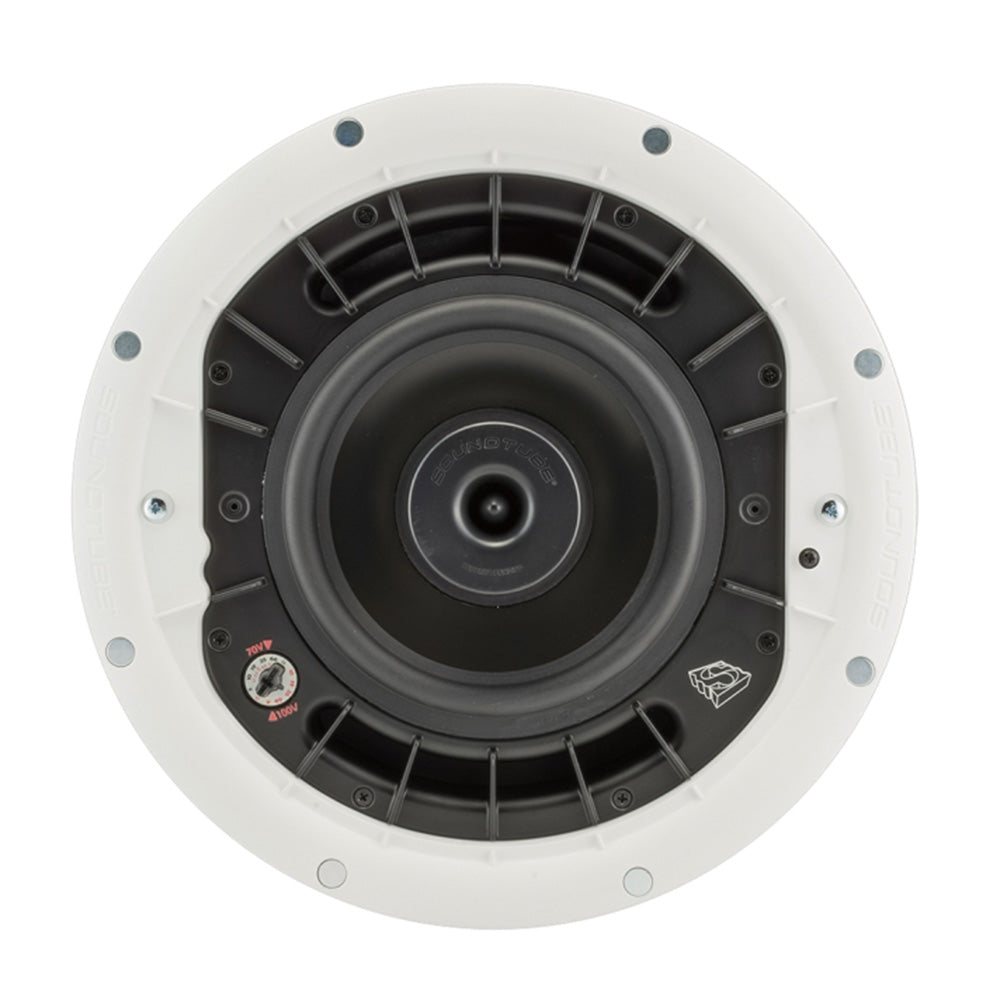 Soundtube CM890i-WH - Two-Way High-Power 8-Inch In-Ceiling Loudspeaker (White)