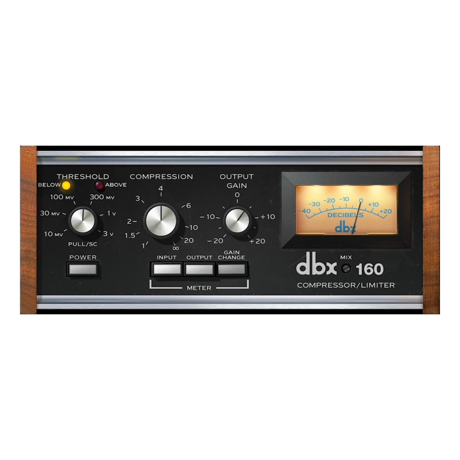 Universal Audio DBX 160 Compressor Limiter - Classic Dynamics Plugin (VST/AU/AAX / UAD or Native)
