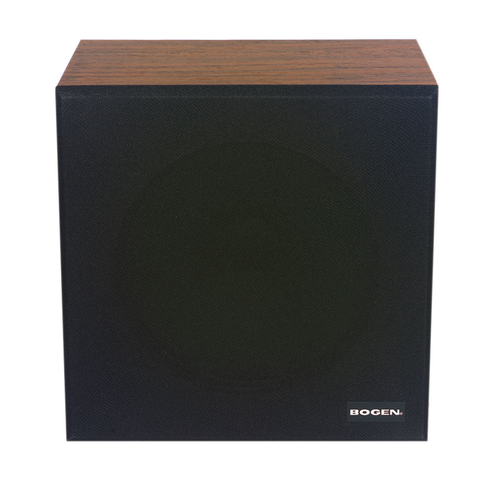 Bogen WBS8T725BRV Wall Baffle Mounted Loudspeaker with Transformer/Terminal Strip/Volume Control