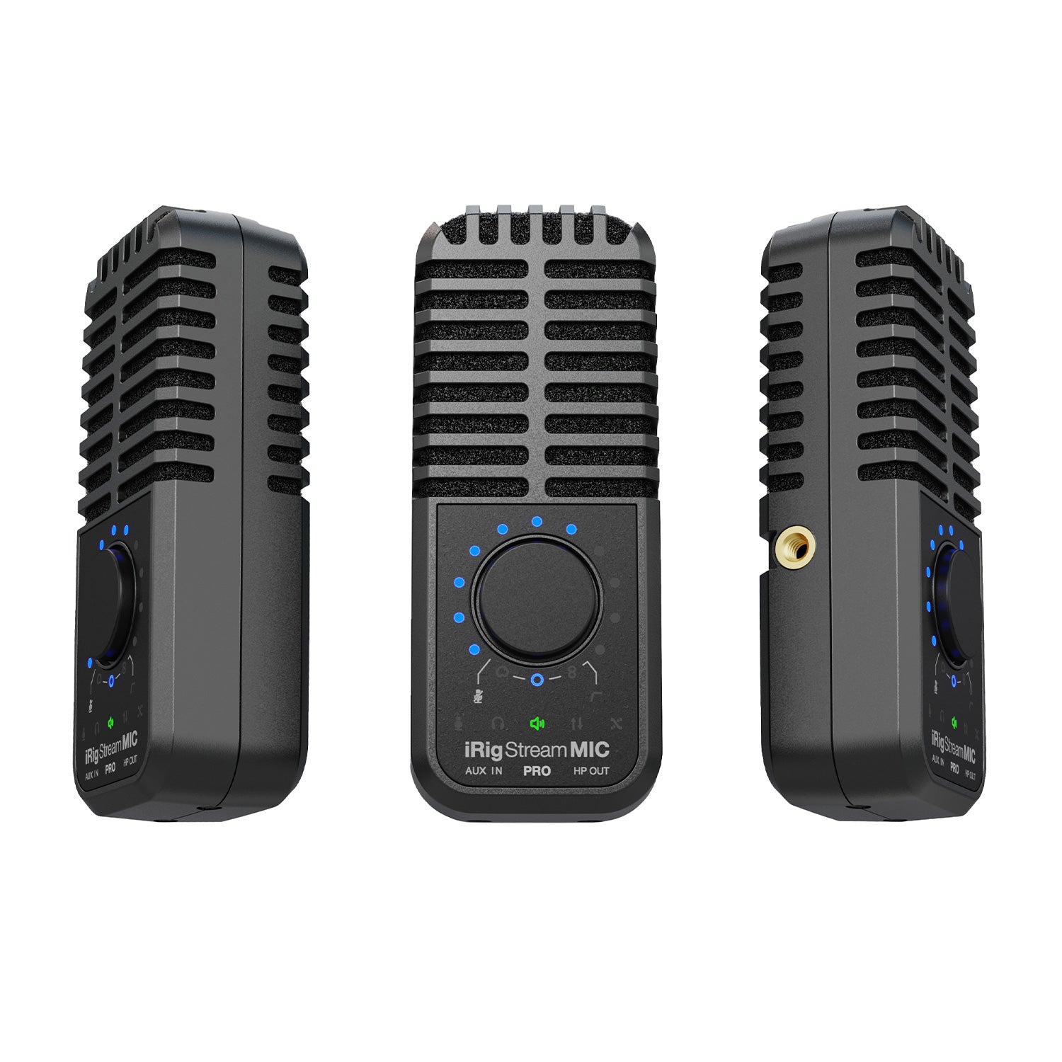 IK Multimedia iRig Stream Mic Pro - USB Microphone for Podcasting or Streaming