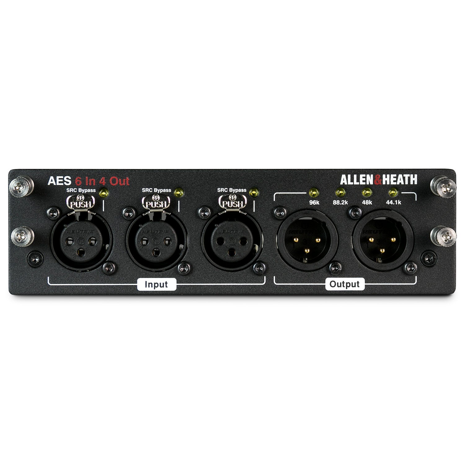 Allen and Heath M-DL-AES6I40-A AES3 6-In/4-Out Expansion for dLive Series Mixers