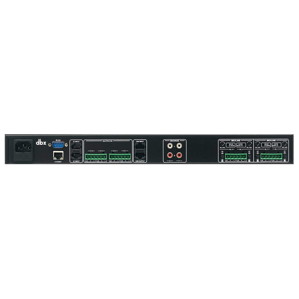 DBX ZonePRO 640M 6-Input 4-Output Digital Zone Processor