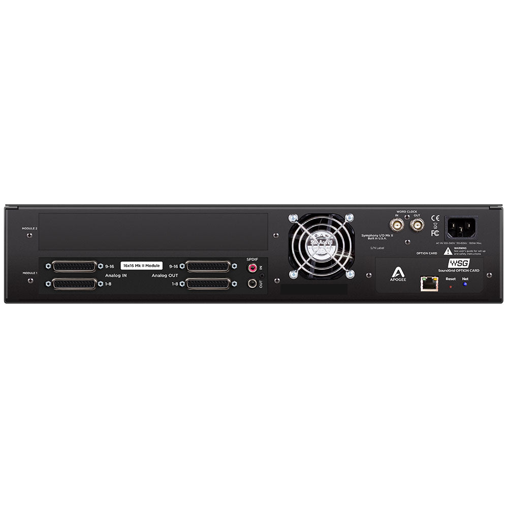 Apogee Symphony I/O MK II SoundGrid Interface with 16x16 Analog IO